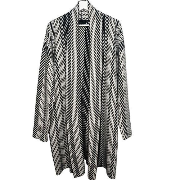 Premise‎ Long Open Sweater Cardigan Pockets Size XL - Picture 1 of 7